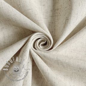 Tessuto di cotone con lino PREMIUM natural linen