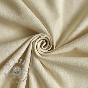 Tessuto di cotone con lino PREMIUM ecru