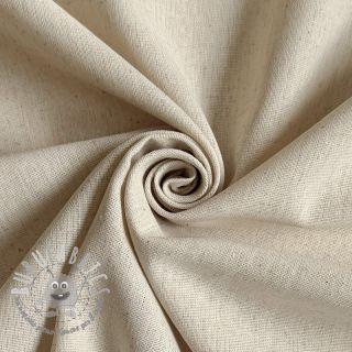 Tessuto di cotone con lino PREMIUM light sand