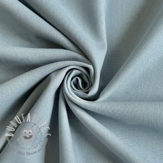 Tessuto di cotone con lino PREMIUM ocean blue