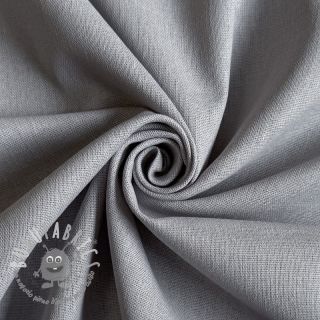 Tessuto di cotone con lino PREMIUM light grey