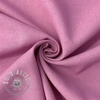 Tessuto di cotone con lino PREMIUM dawn pink
