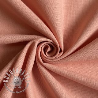 Tessuto di cotone con lino PREMIUM salmon