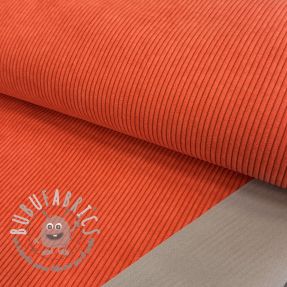 Velluto a coste HUGGY orange spicy