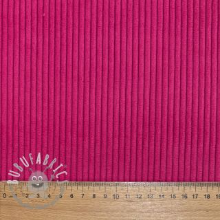 Velluto a coste HUGGY fuchsia