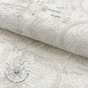 Tessuto di cotone EMBROIDERY Blanchette design B