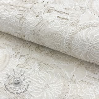 Tessuto di cotone EMBROIDERY Blanchette design B