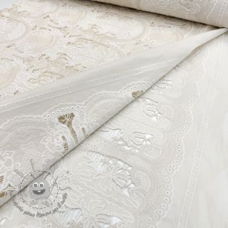 Tessuto di cotone EMBROIDERY Blanchette design B
