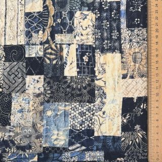 Tessuto di cotone TWILL DENIM Mix print design A