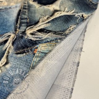 Tessuto di cotone TWILL DENIM Mix print design C