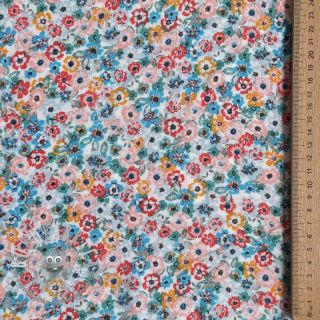 Viscosa Florales blue