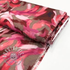 Viscosa Aster design D digital print