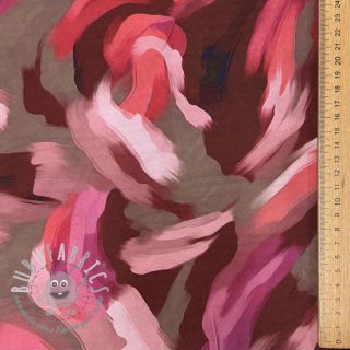 Viscosa Aster design D digital print