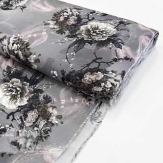 Viscosa Lilly design E digital print