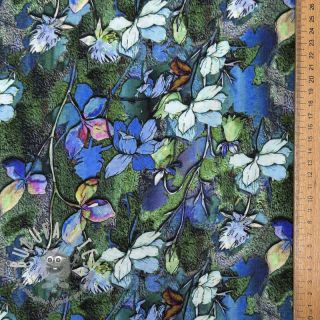 Viscosa Aster design E digital print