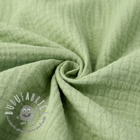 Mussola/Doppia garza UNI 150 basil