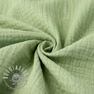 Mussola/Doppia garza UNI 150 basil