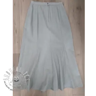 Lino prelavato ocean green