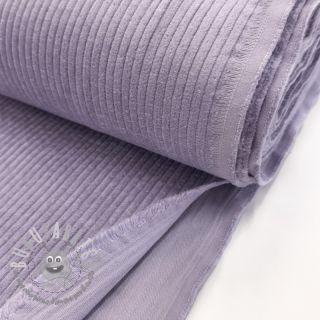 Velluto a coste lilac