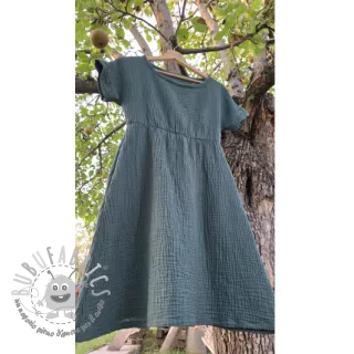 Mussola/Doppia garza old green