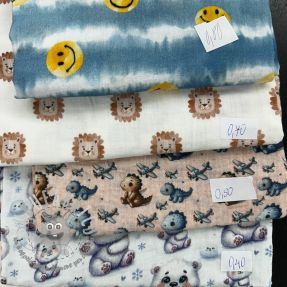 Last pieces package Mussola/Doppia garza 2204
