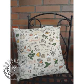 Tessuto decorativo Linenlook Herbal tea party
