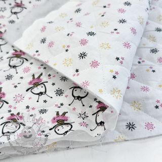 Tessuto di cotone QUILTING Elisabetta rose