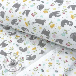 Tessuto di cotone QUILTING Chachou multi