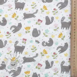 Tessuto di cotone QUILTING Chachou multi
