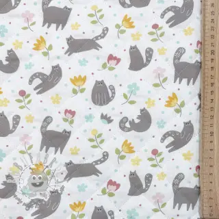 Tessuto di cotone QUILTING Chachou multi