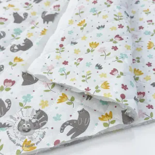 Tessuto di cotone QUILTING Chachou multi