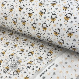 Tessuto di cotone QUILTING Elisabetta jaune