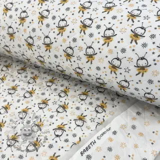 Tessuto di cotone QUILTING Elisabetta jaune