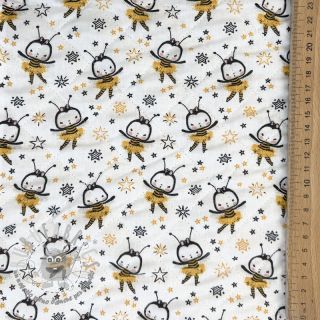 Tessuto di cotone QUILTING Elisabetta jaune