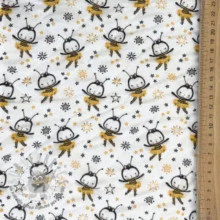 Tessuto di cotone QUILTING Elisabetta jaune