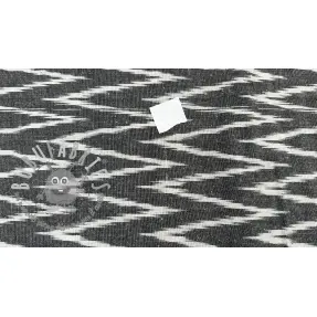 Tessuto di cotone IKAT grey design A 2nd class