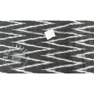 Tessuto di cotone IKAT grey design A 2nd class