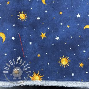 Tessuto decorativo premium GLOW IN THE DARK Starry night 2nd class