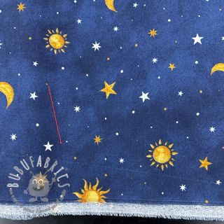 Tessuto decorativo premium GLOW IN THE DARK Starry night 2nd class
