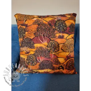 Tessuto decorativo Forest hill autumn digital print