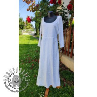 Lino prelavato STONEWASHED PREMIUM white