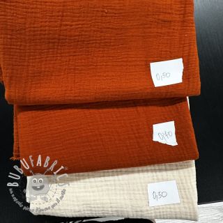 Last pieces package Mussola/Doppia garza ORGANIC 579