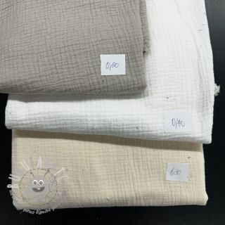 Last pieces package Mussola/Doppia garza ORGANIC 571