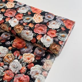 Viscosa RAYON POPLIN Knitted design F digital print