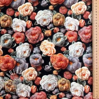Viscosa RAYON POPLIN Knitted design F digital print