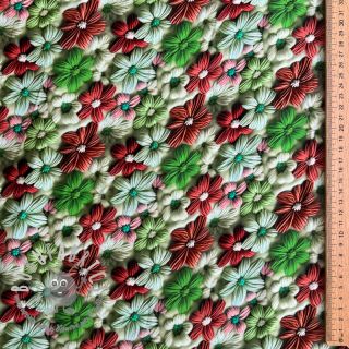 Viscosa RAYON POPLIN Knitted design E digital print