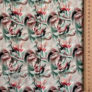Viscosa RAYON POPLIN Diverse graphics design E digital print