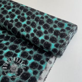Viscosa RAYON POPLIN Black holes design C digital print