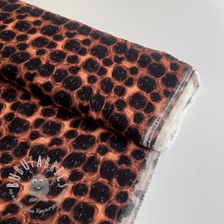 Viscosa RAYON POPLIN Black holes design B digital print