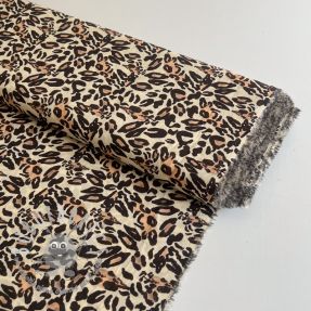 Viscosa RAYON POPLIN Jungle design A digital print